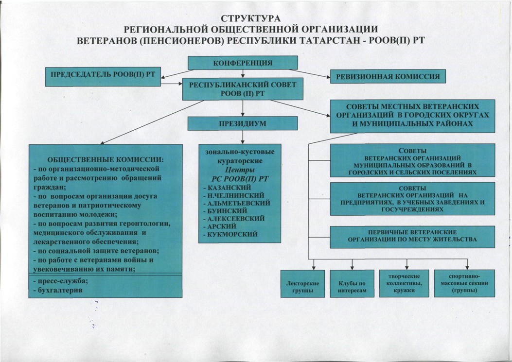 Управление республики татарстан. Структура государственного совета Республики Татарстан. Структура совета ветеранов. Структура ветеранской организации. Структура общественной организации.